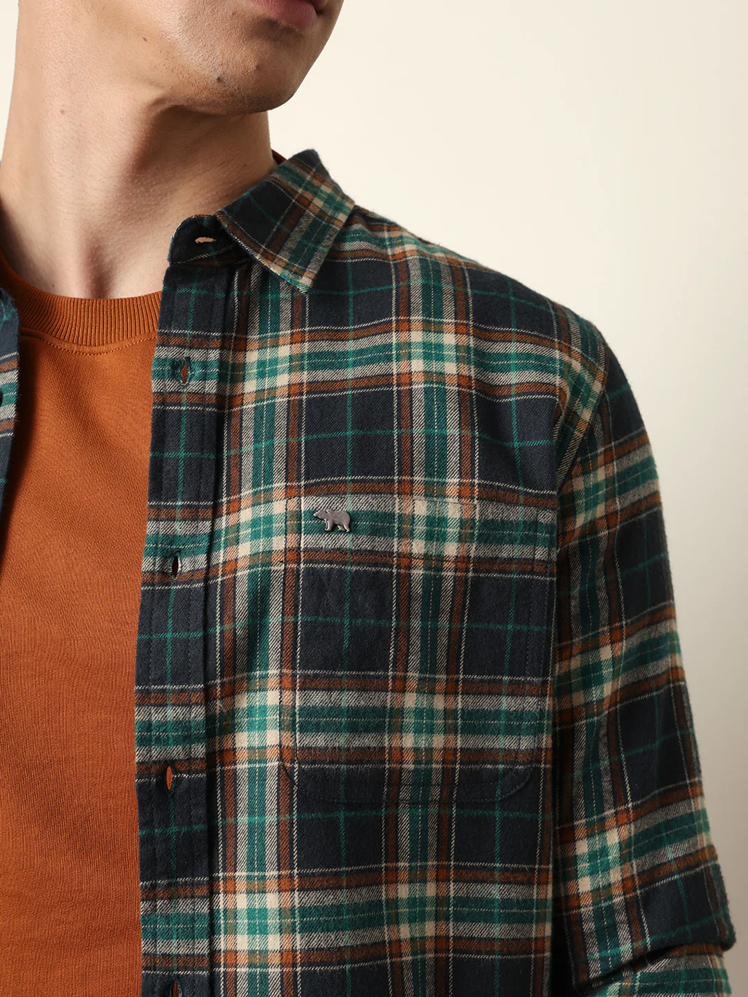 Men Modern Fit Casual Shirt - Image 6