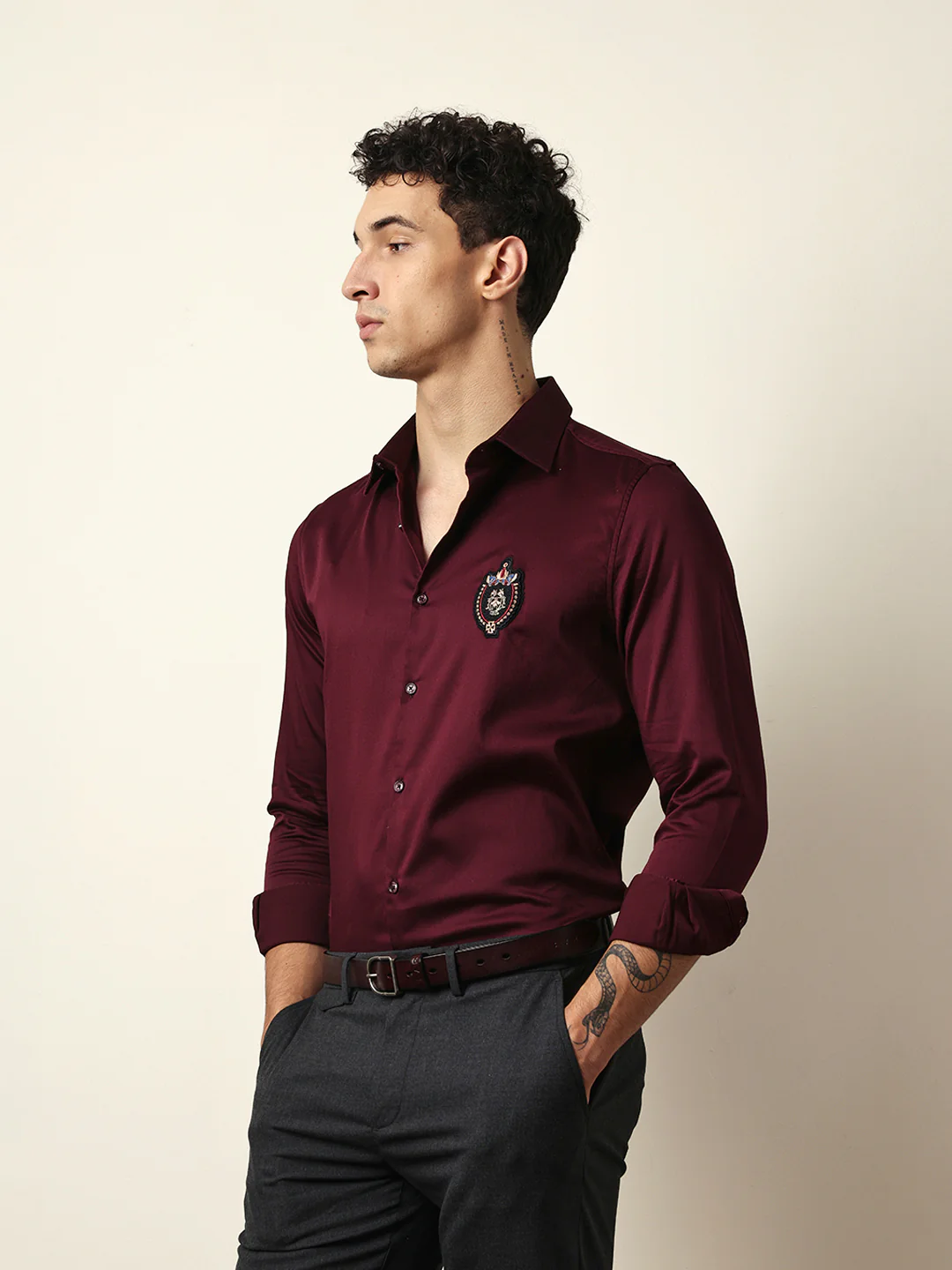 Men Modern Fit Casual Shirt - Image 4