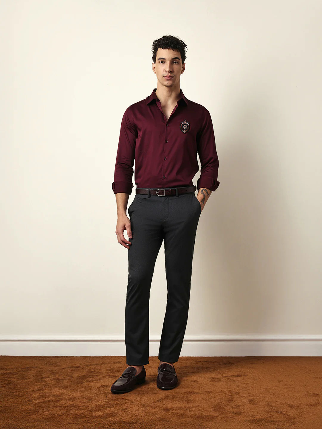 Men Modern Fit Casual Shirt - Image 8