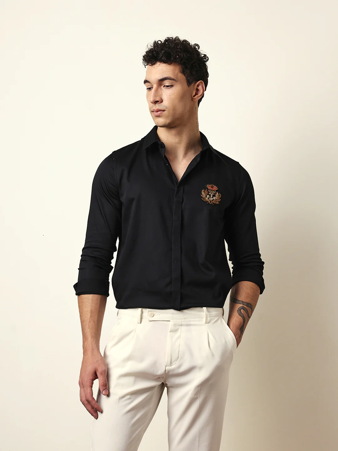 Men Modern Fit Casual Shirt - Image 3