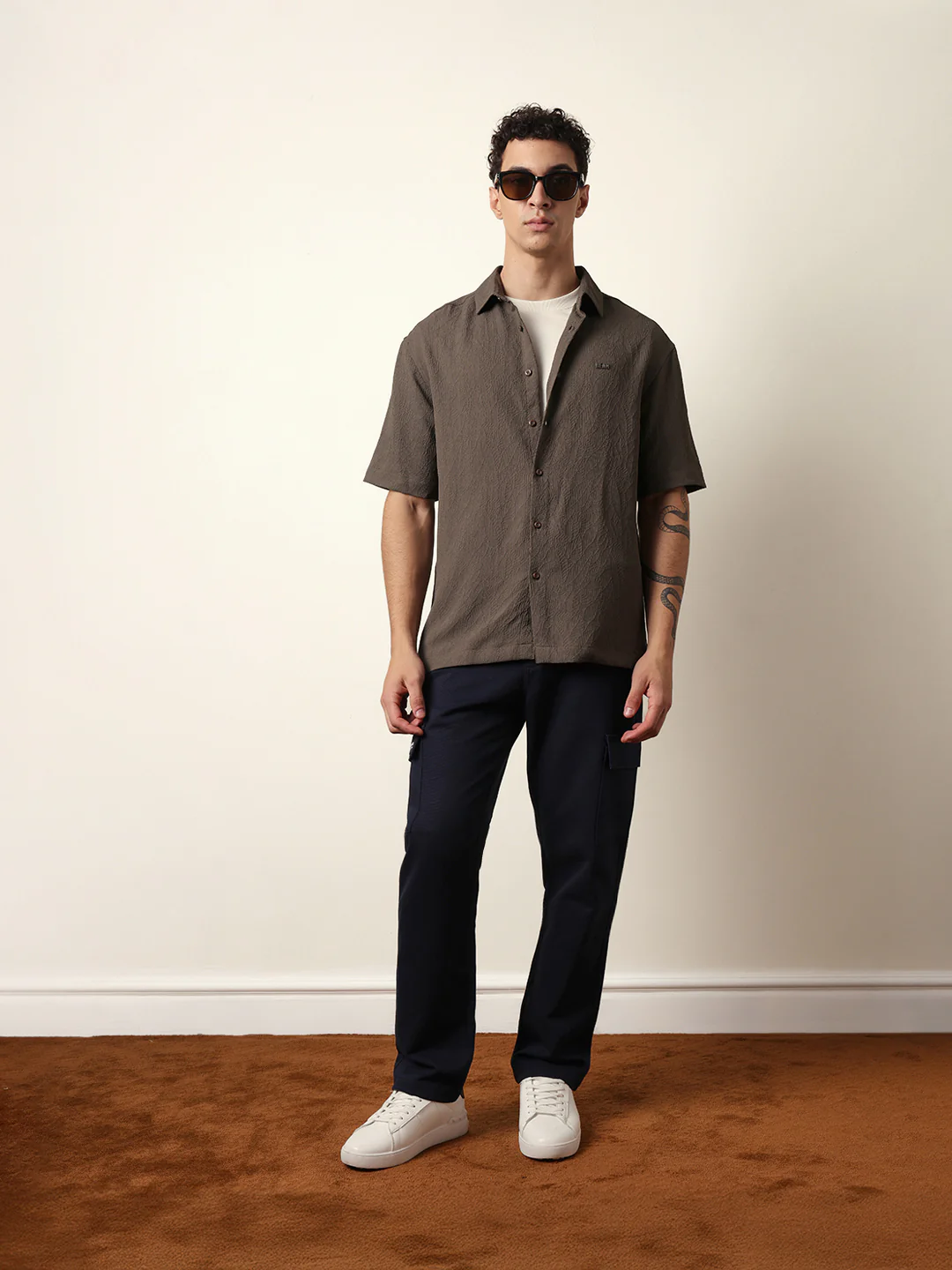 Men Modern Fit Casual Shirt - Image 2