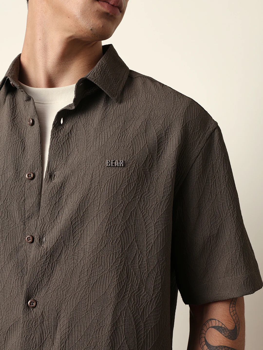 Men Modern Fit Casual Shirt - Image 6