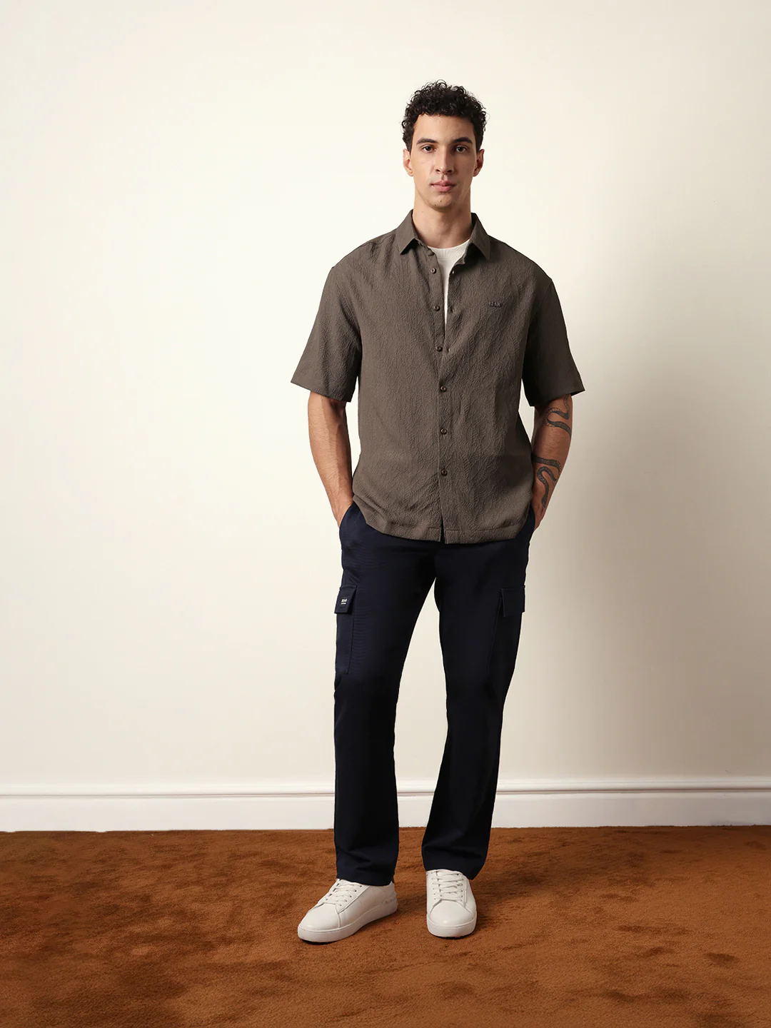 Men Modern Fit Casual Shirt - Image 8