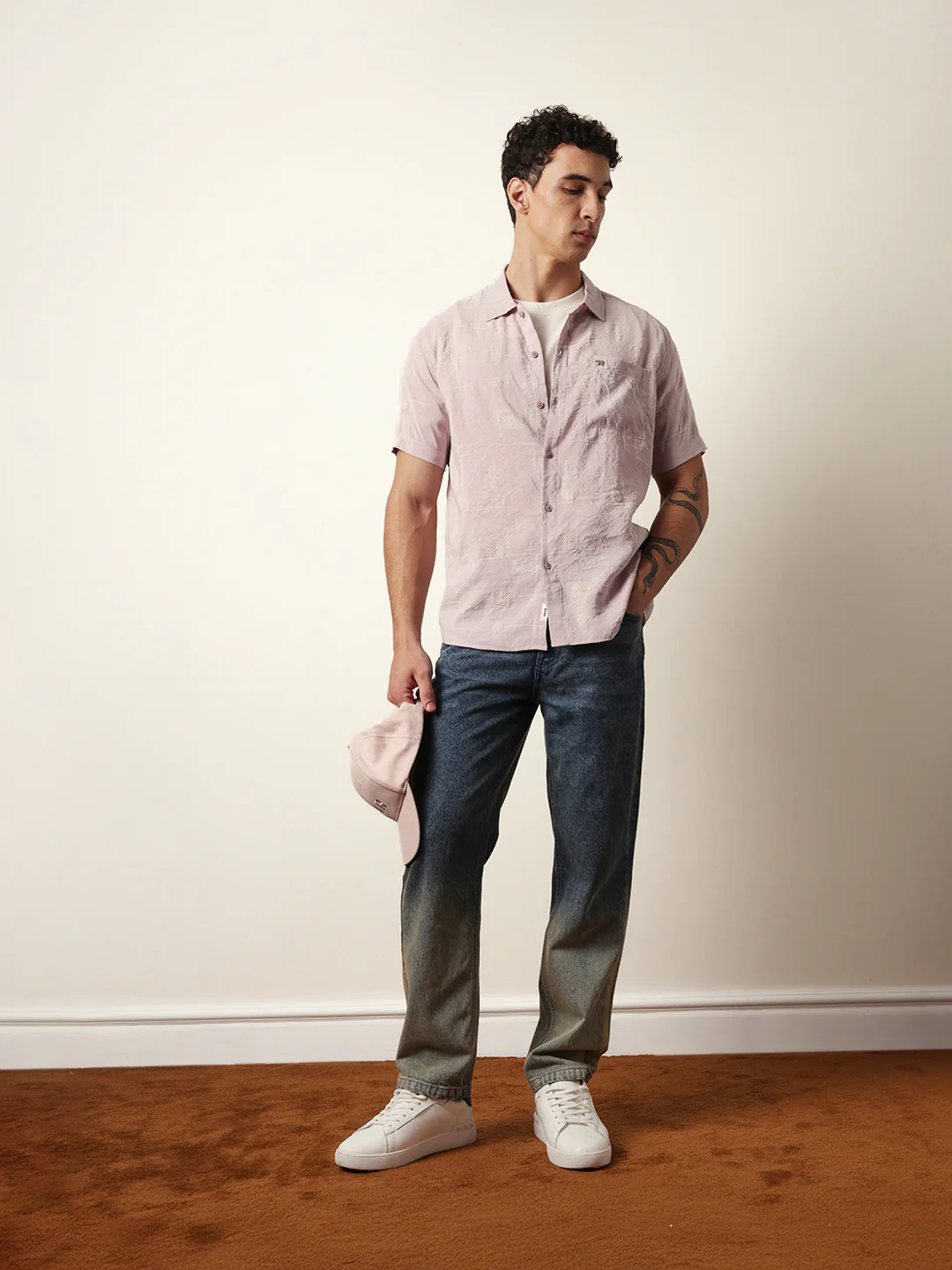 Men Modern Fit Casual Shirt - Image 2