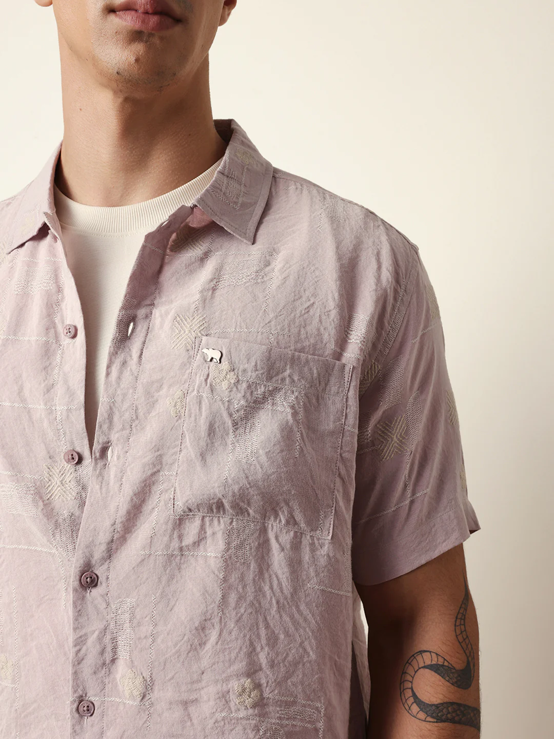 Men Modern Fit Casual Shirt - Image 6