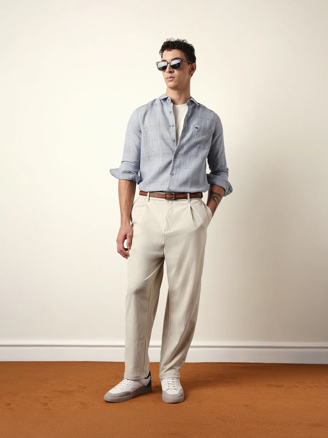 Men Modern Fit Casual Shirt - Image 2