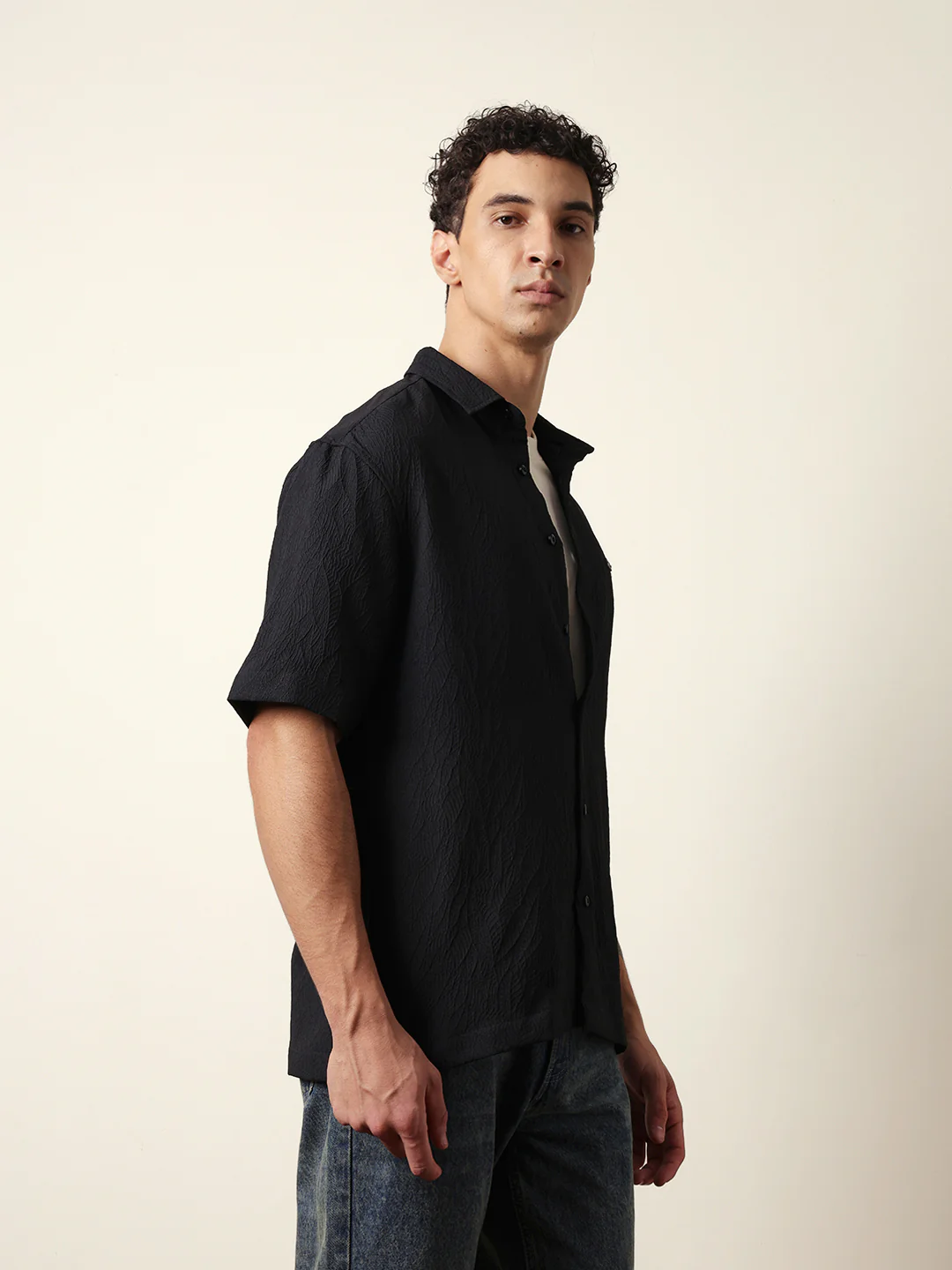 Men Modern Fit Casual Shirt - Image 5
