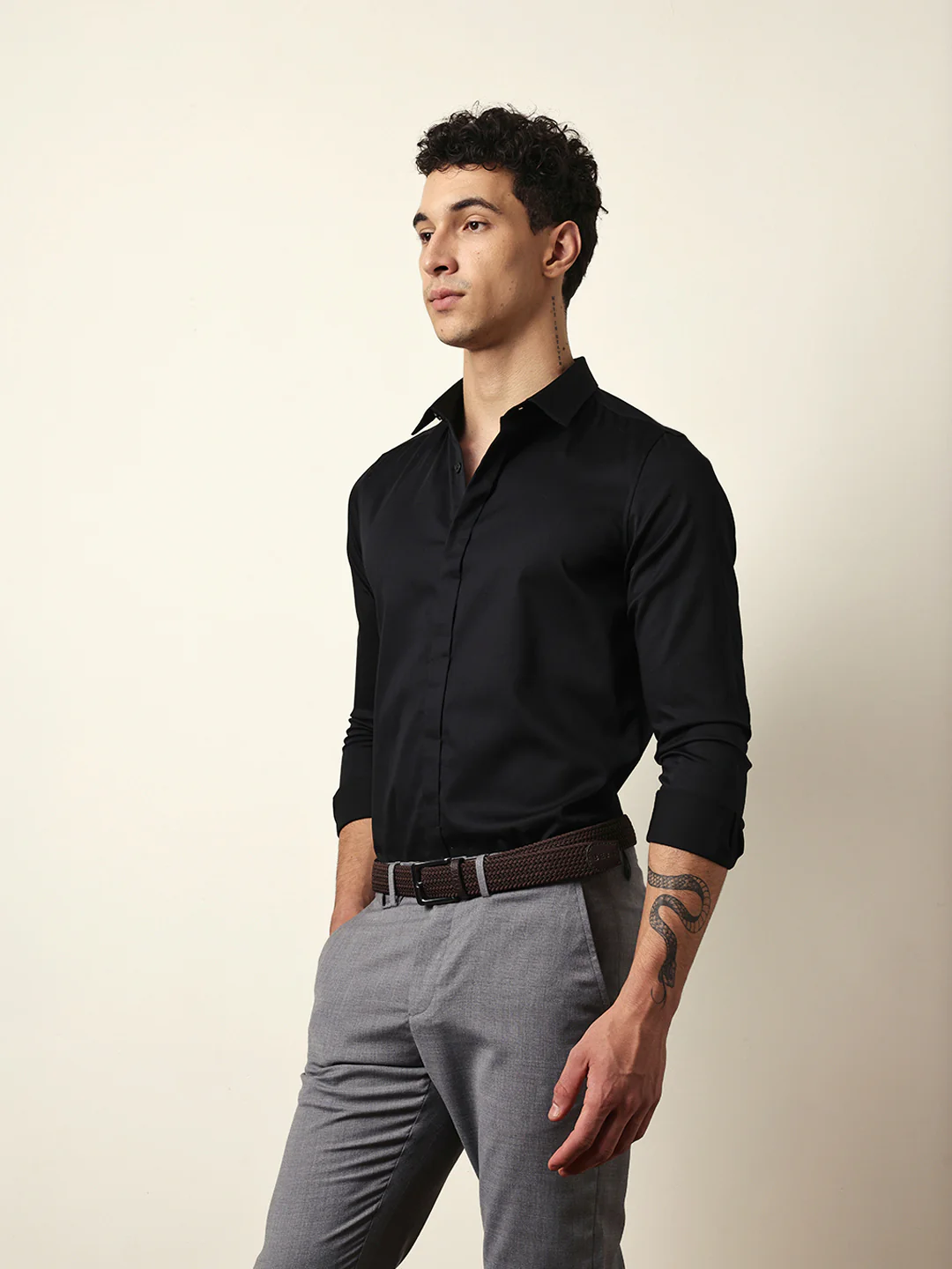 Men Modern Fit Casual Shirt - Image 4