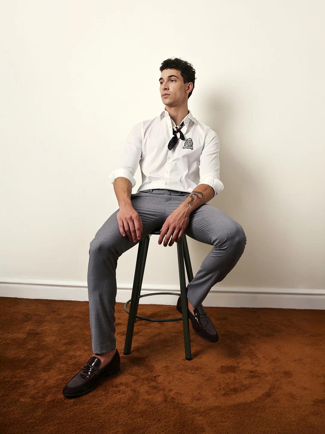 Men Modern Fit Casual Shirt - Image 2