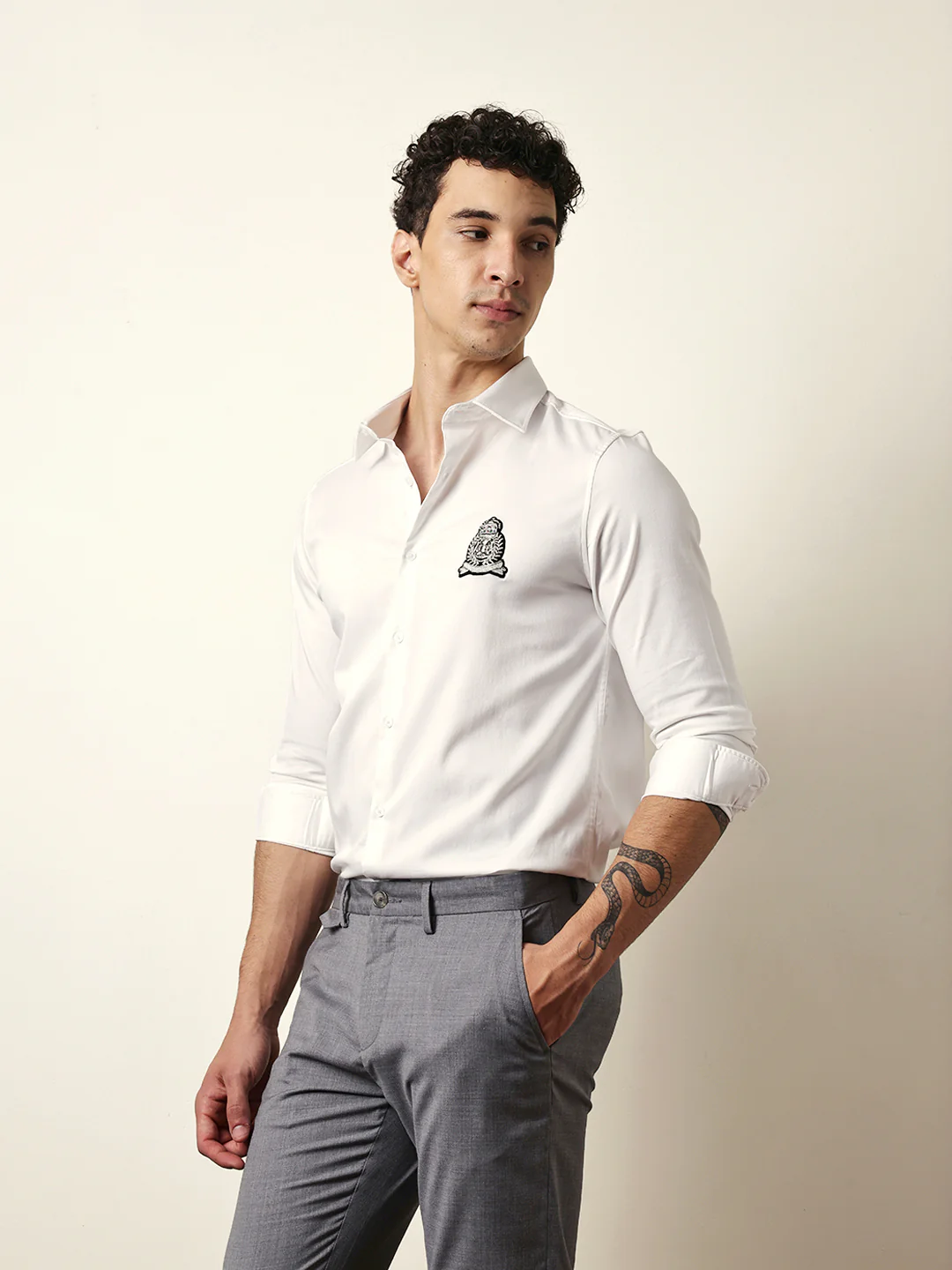 Men Modern Fit Casual Shirt - Image 4