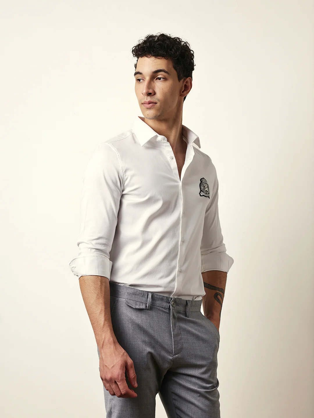 Men Modern Fit Casual Shirt - Image 5