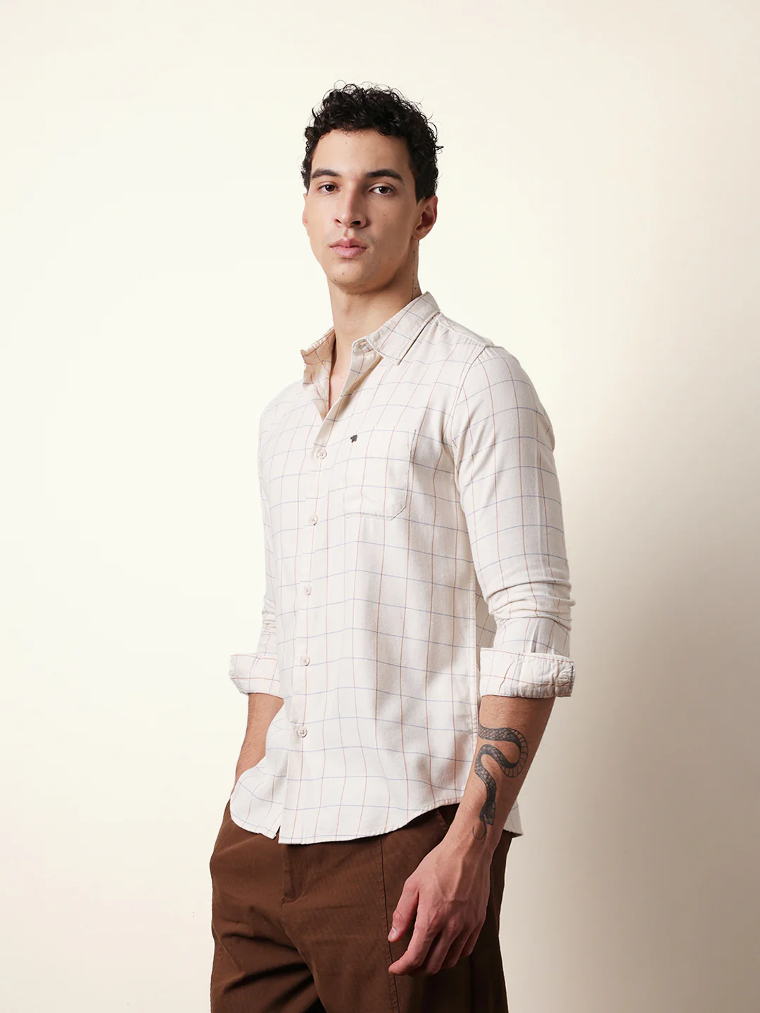 Men Modern Fit Casual Shirt - Image 4