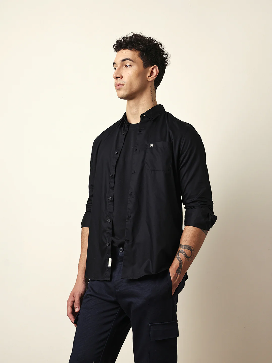 Men Modern Fit Casual Shirt - Image 4