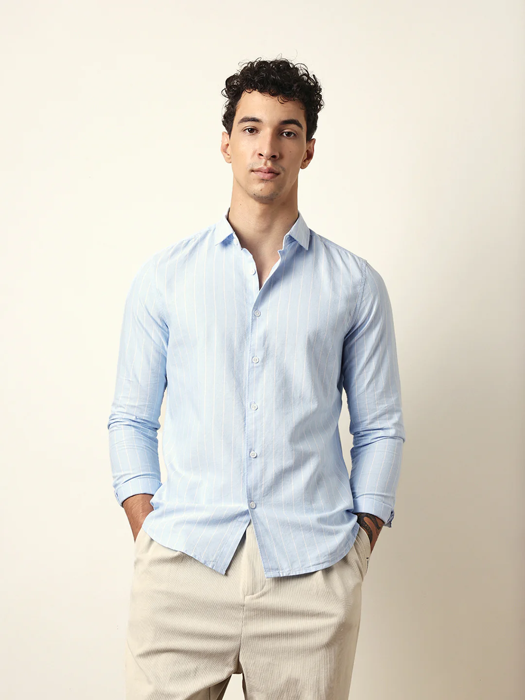 Men Modern Fit Casual Shirt - Image 3