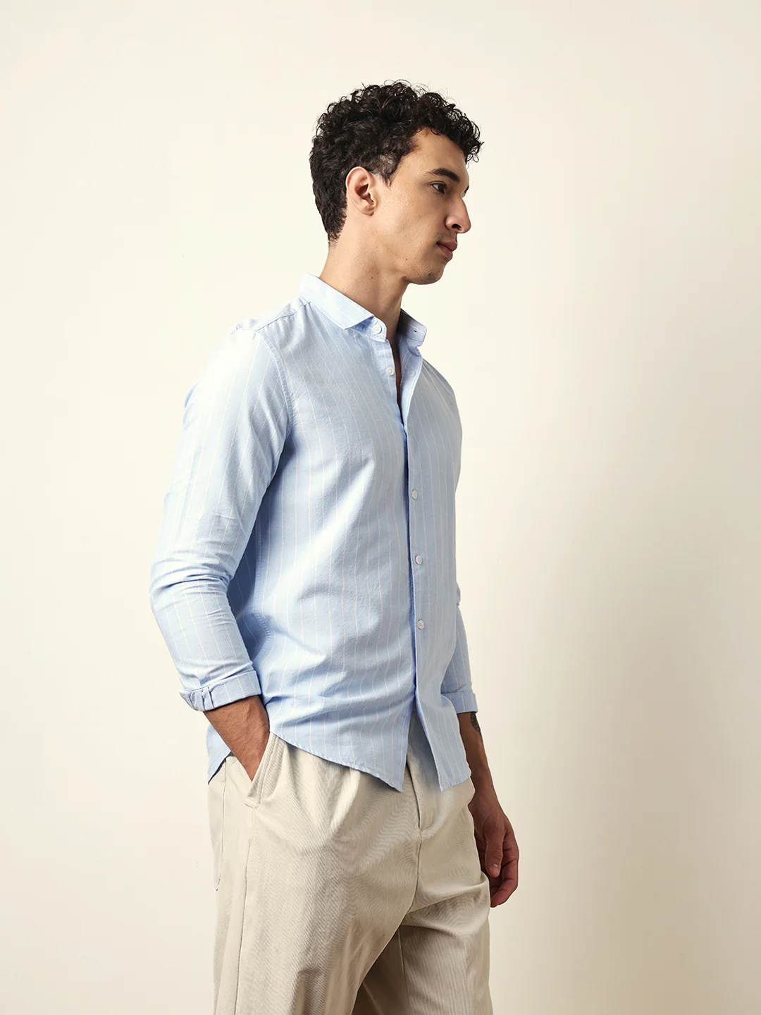 Men Modern Fit Casual Shirt - Image 5