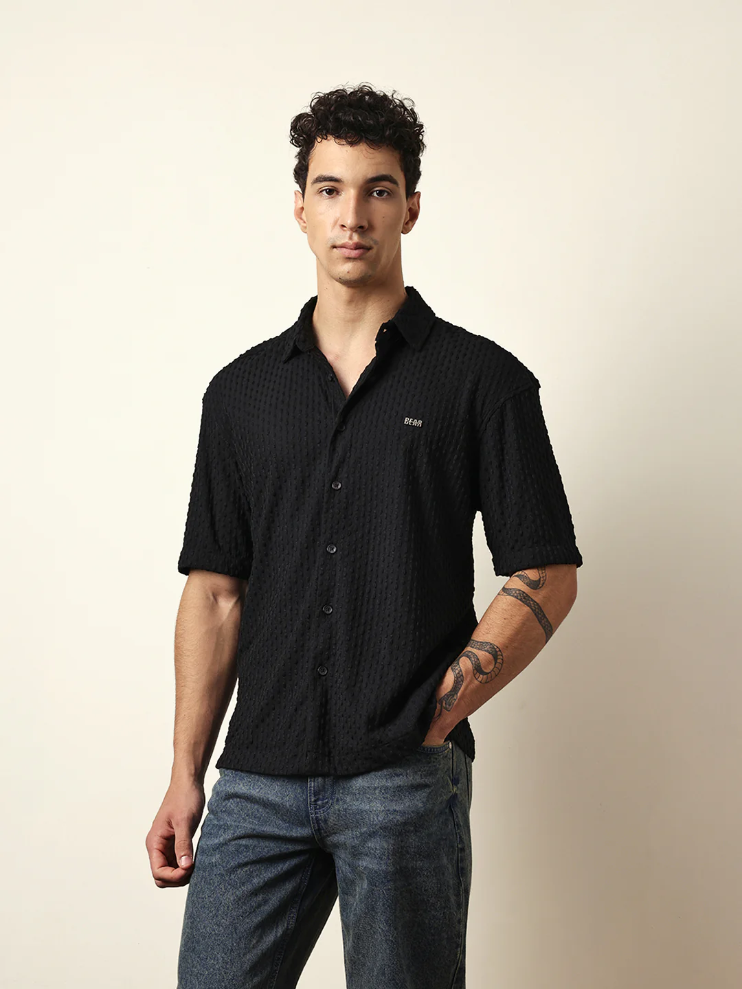 Men Modern Fit Casual Shirt - Image 4