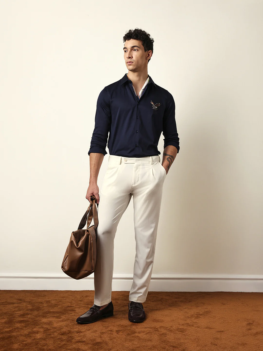 Men Modern Fit Casual Shirt - Image 2