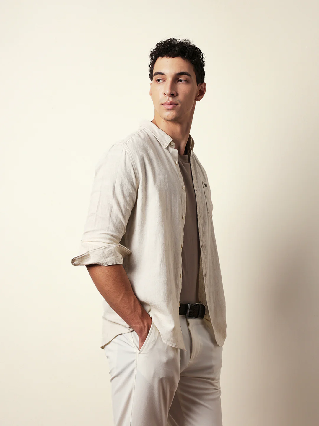 Men Modern Fit Casual Shirt - Image 5