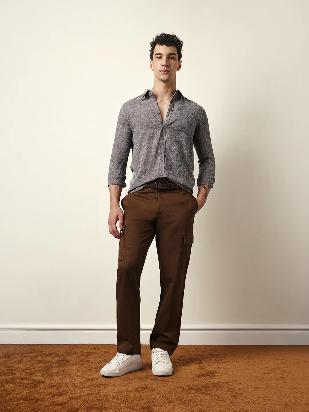 Men Modern Fit Casual Shirt - Image 8