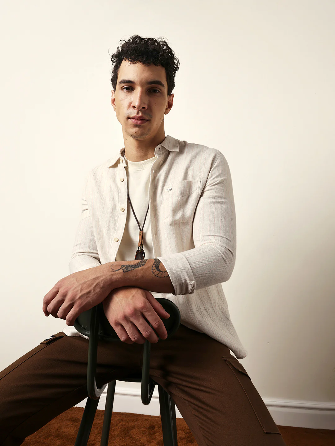 Men Modern Fit Casual Shirt - Image 2