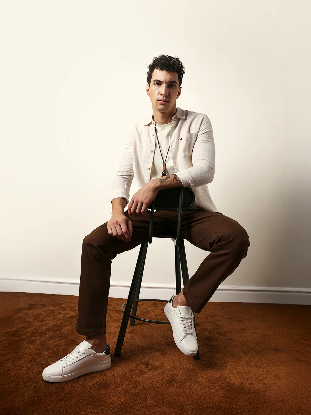 Men Modern Fit Casual Shirt - Image 3