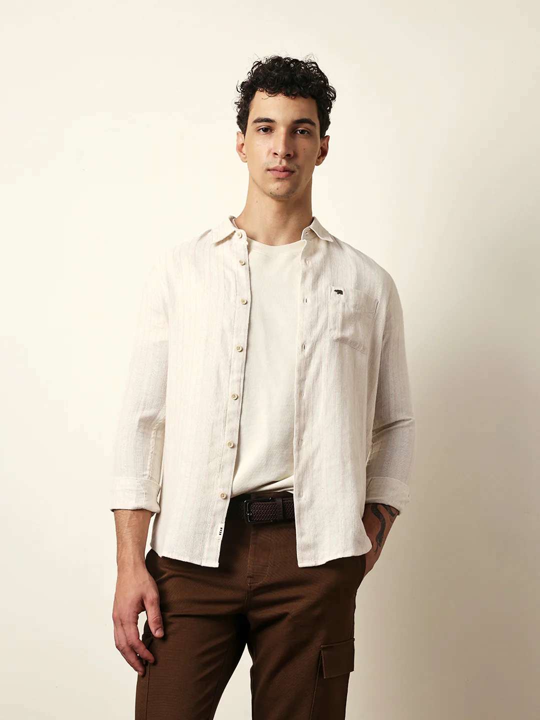 Men Modern Fit Casual Shirt - Image 4