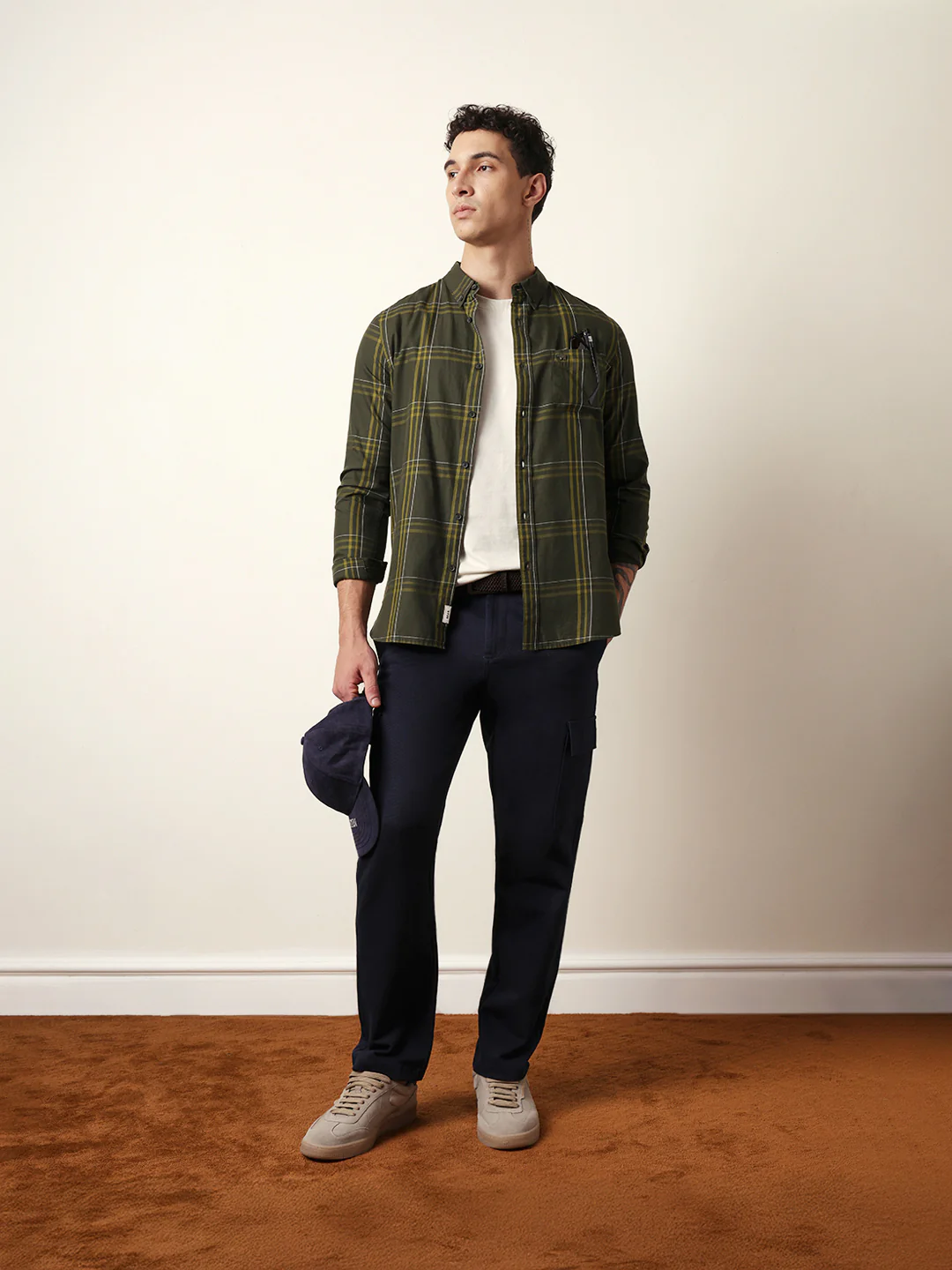 Men Modern Fit Casual Shirt - Image 2