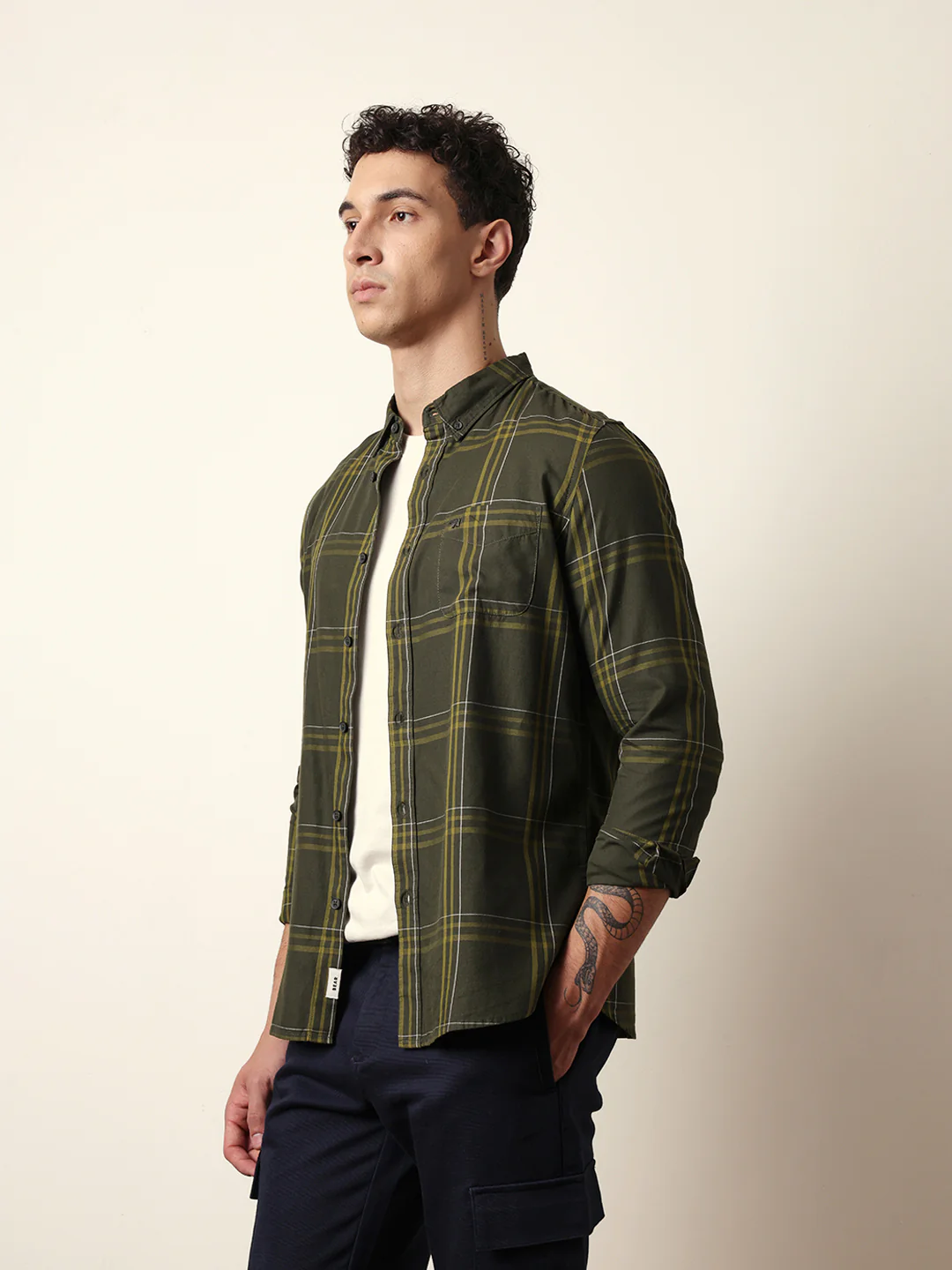Men Modern Fit Casual Shirt - Image 4