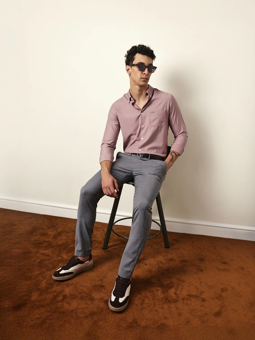 Men Modern Fit Casual Shirt - Image 2