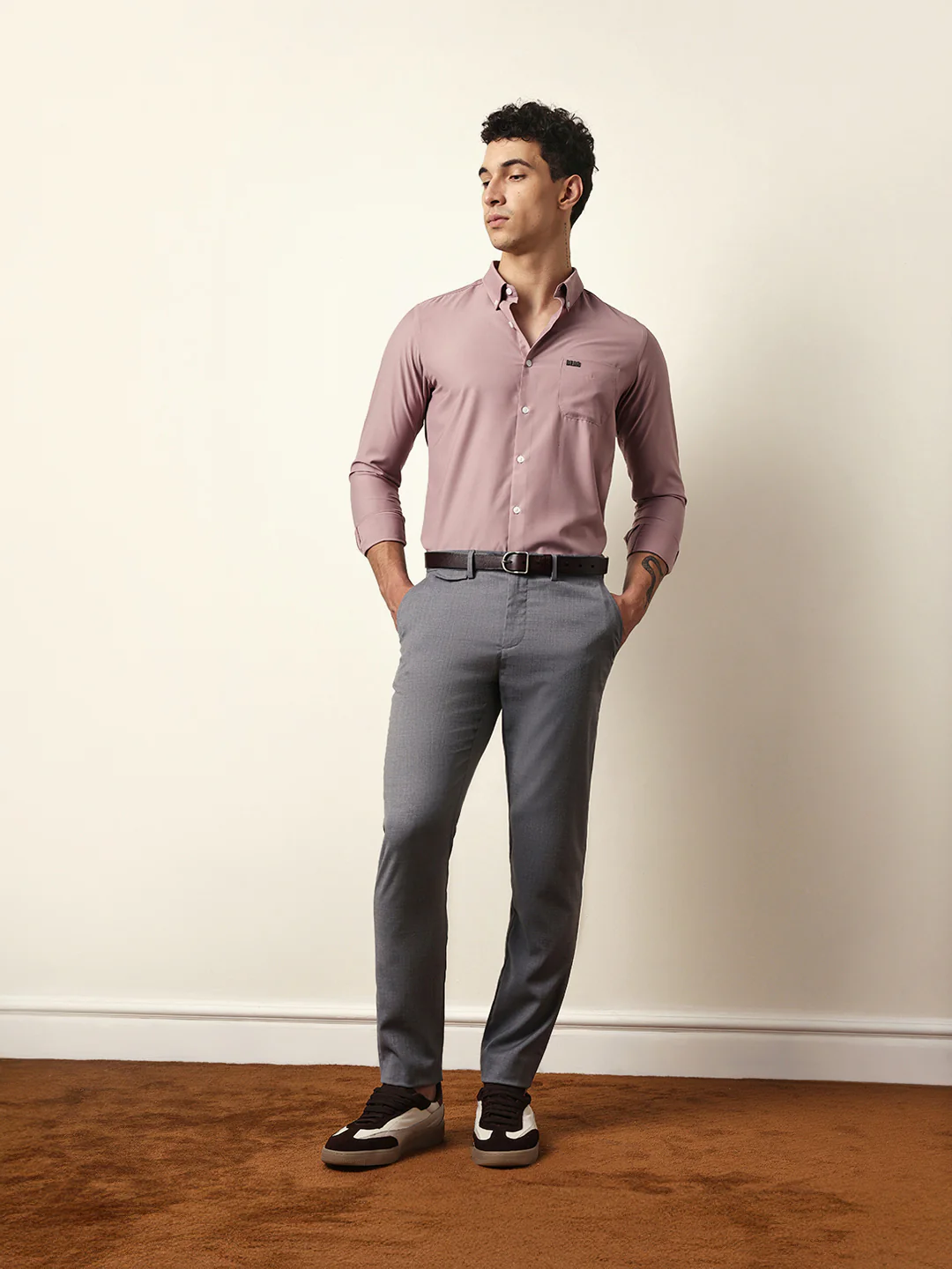 Men Modern Fit Casual Shirt - Image 8
