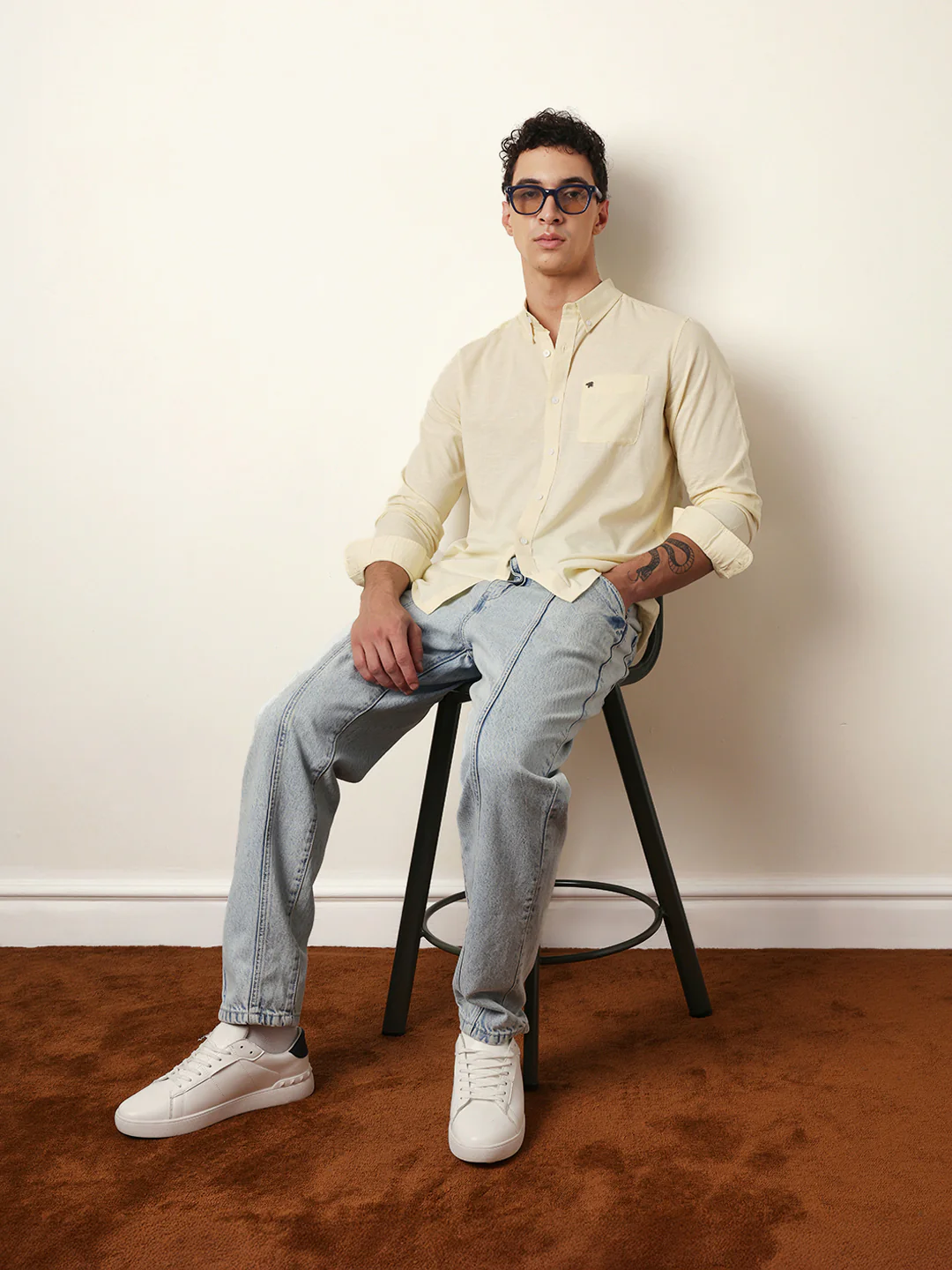 Men Modern Fit Casual Shirt - Image 2