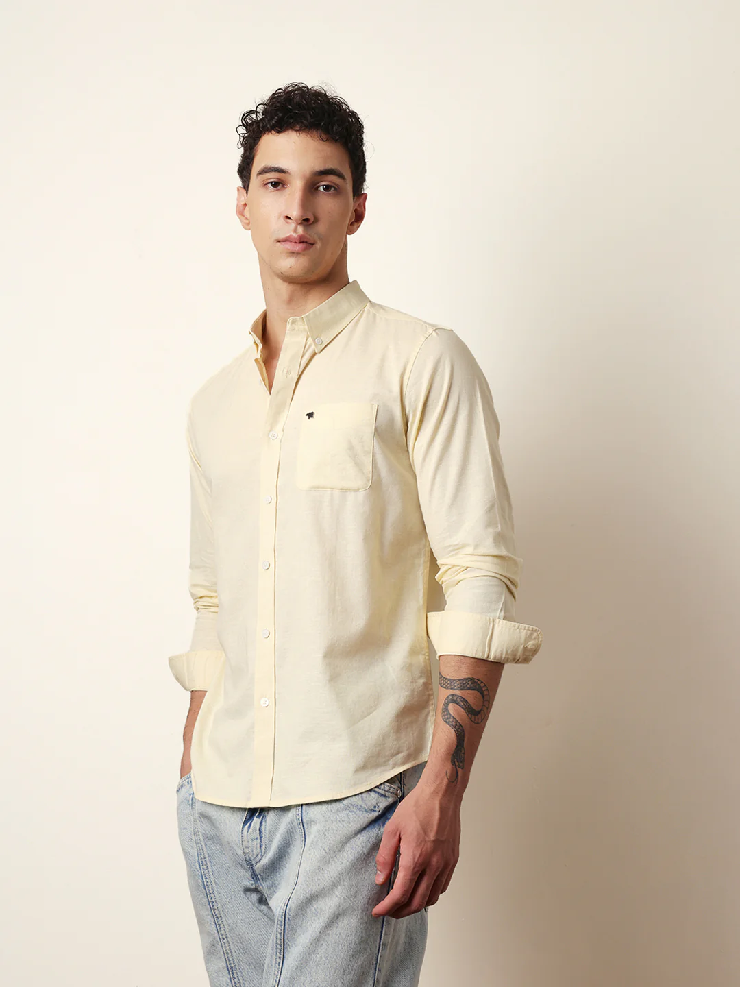 Men Modern Fit Casual Shirt - Image 4