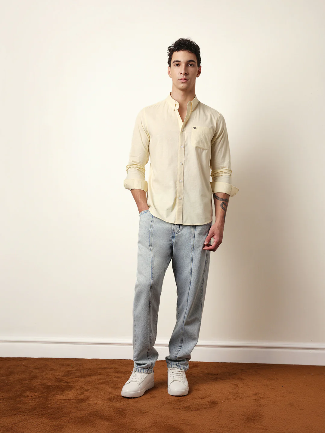 Men Modern Fit Casual Shirt - Image 8