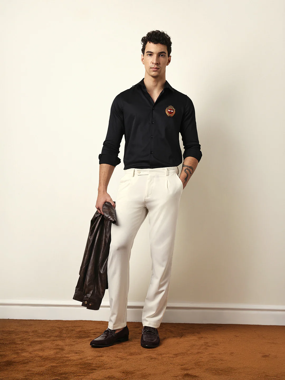 Men Modern Fit Casual Shirt - Image 2
