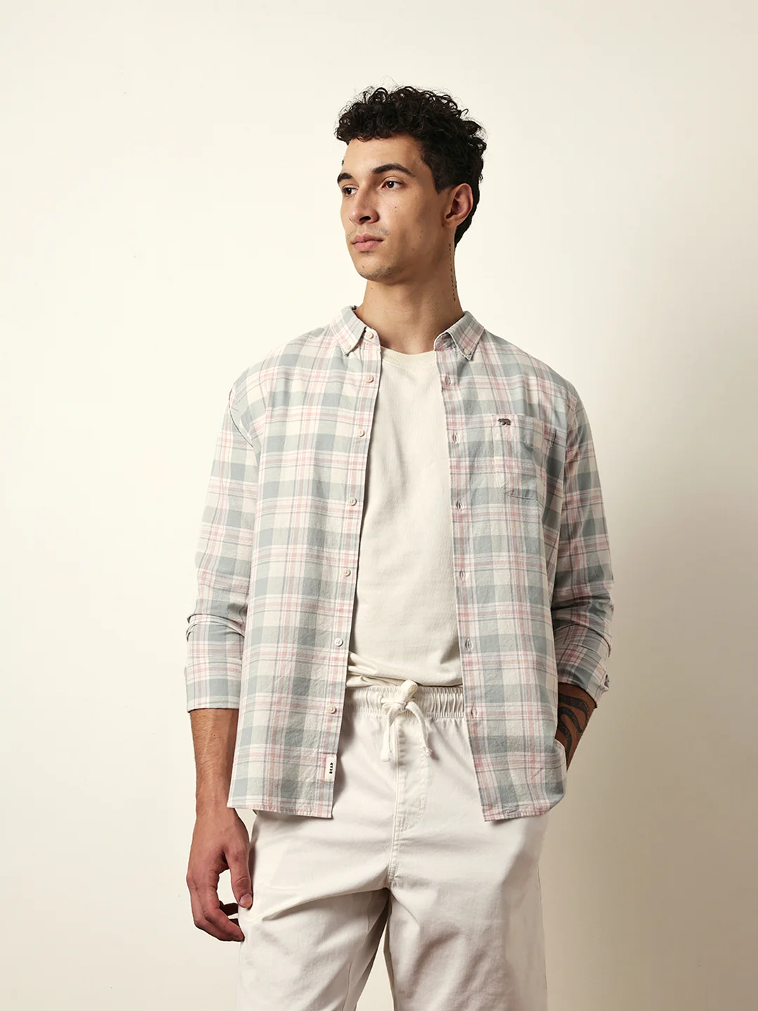 Men Modern Fit Casual Shirt - Image 3