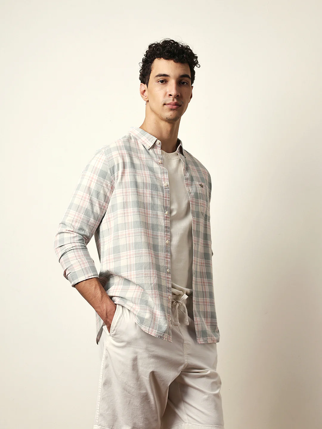 Men Modern Fit Casual Shirt - Image 5