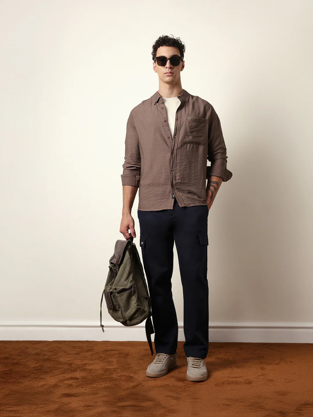 Men Modern Fit Casual Shirt - Image 2
