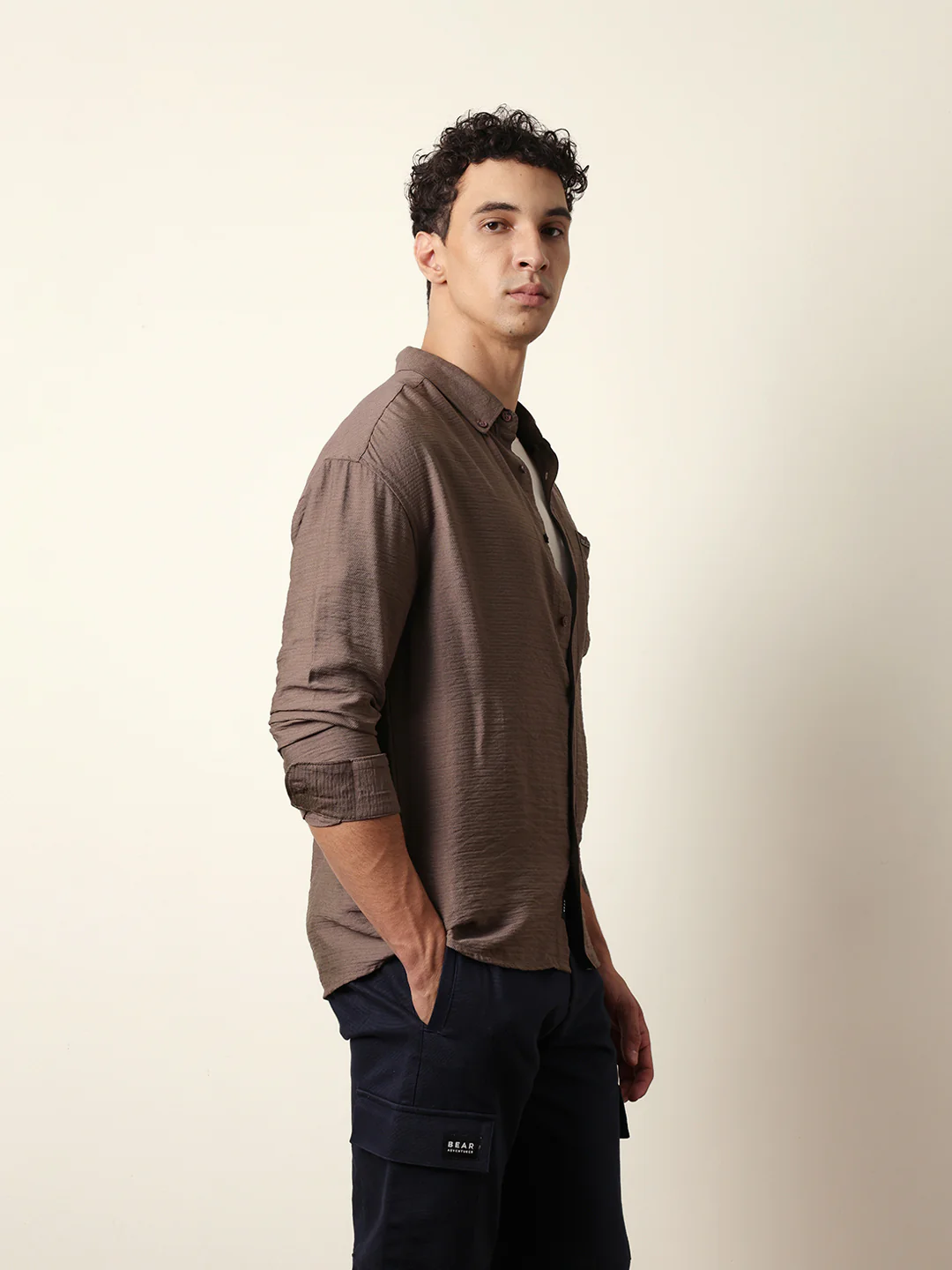 Men Modern Fit Casual Shirt - Image 5