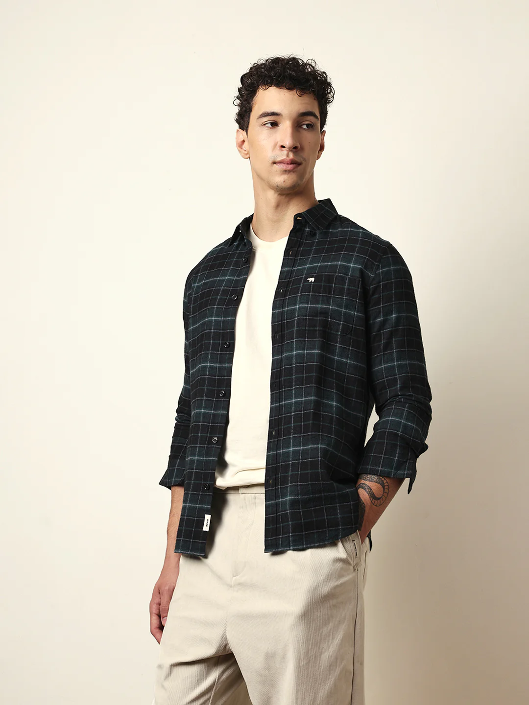 Men Modern Fit Casual Shirt - Image 5