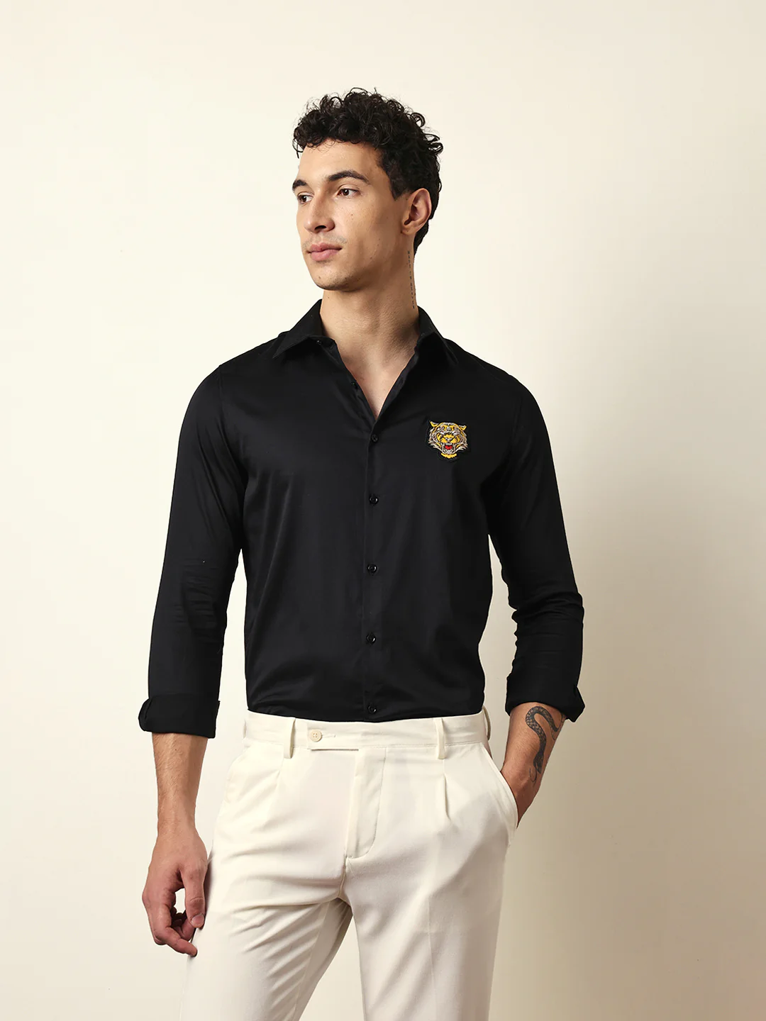 Men Modern Fit Casual Shirt - Image 3