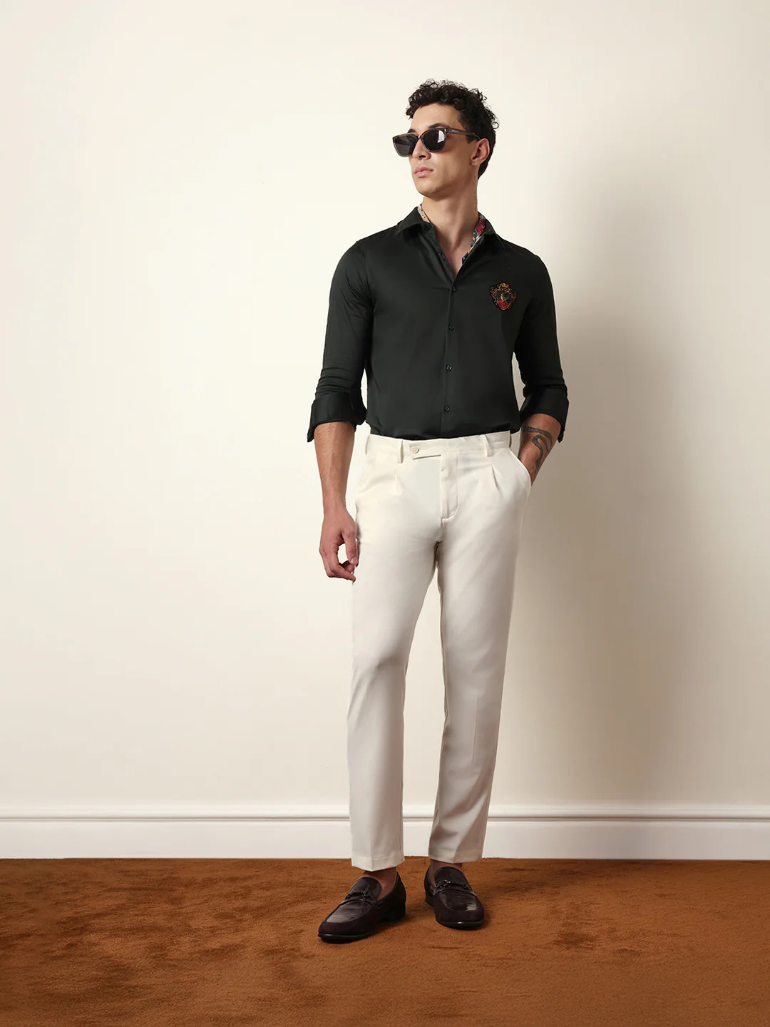 Men Modern Fit Casual Shirt - Image 2