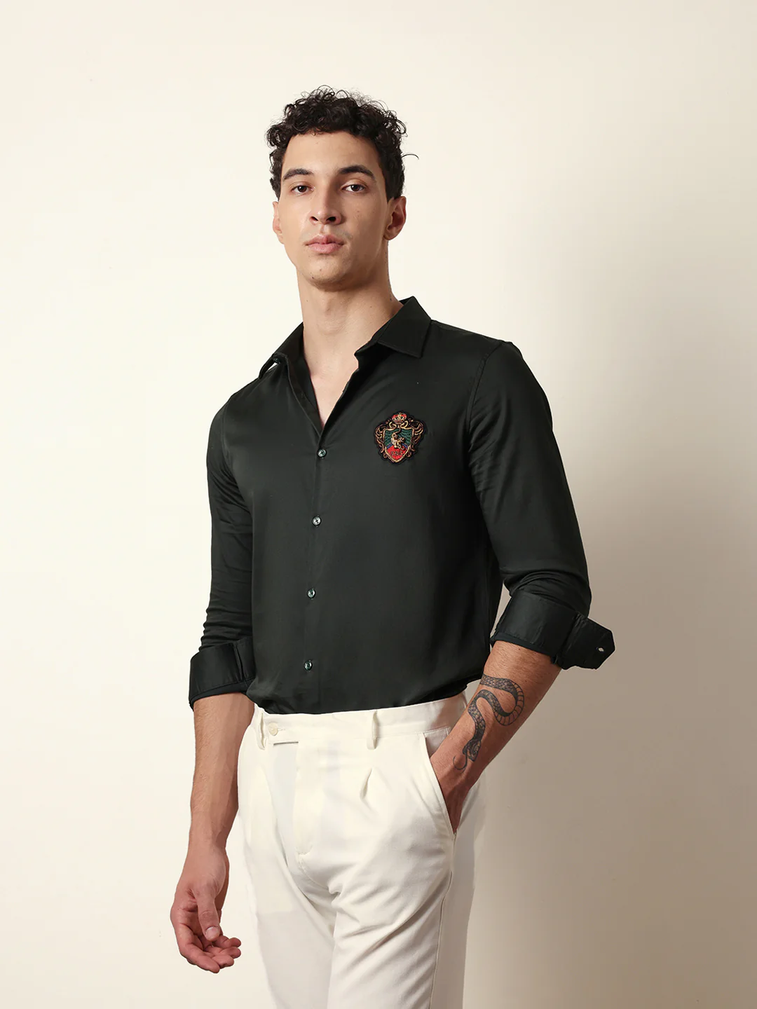 Men Modern Fit Casual Shirt - Image 4
