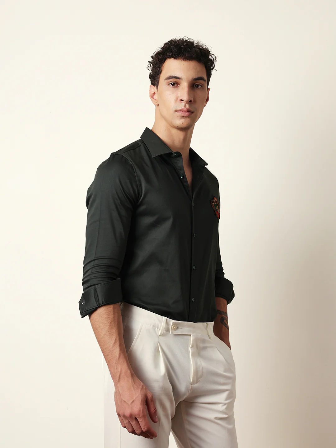 Men Modern Fit Casual Shirt - Image 5