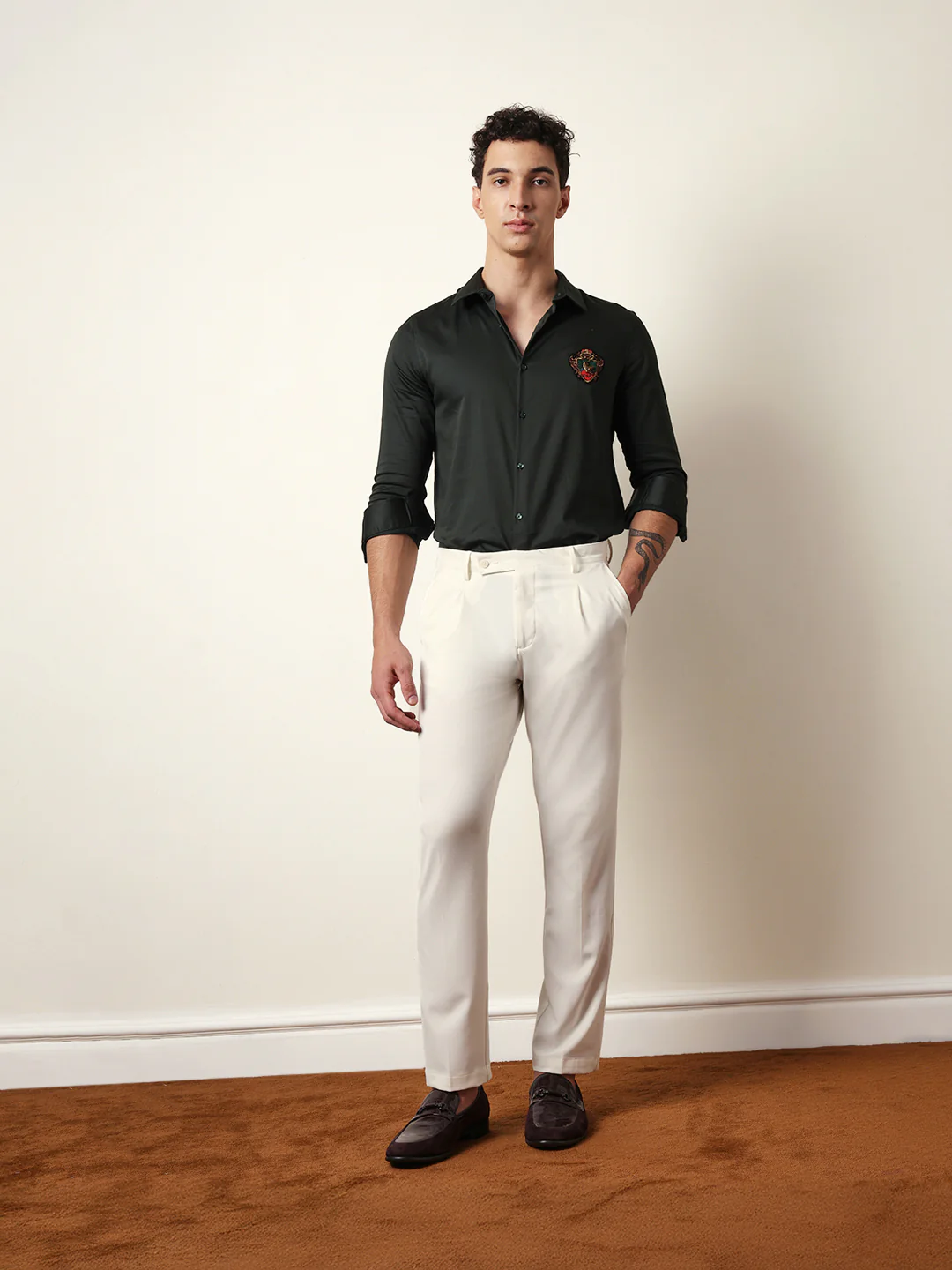 Men Modern Fit Casual Shirt - Image 8