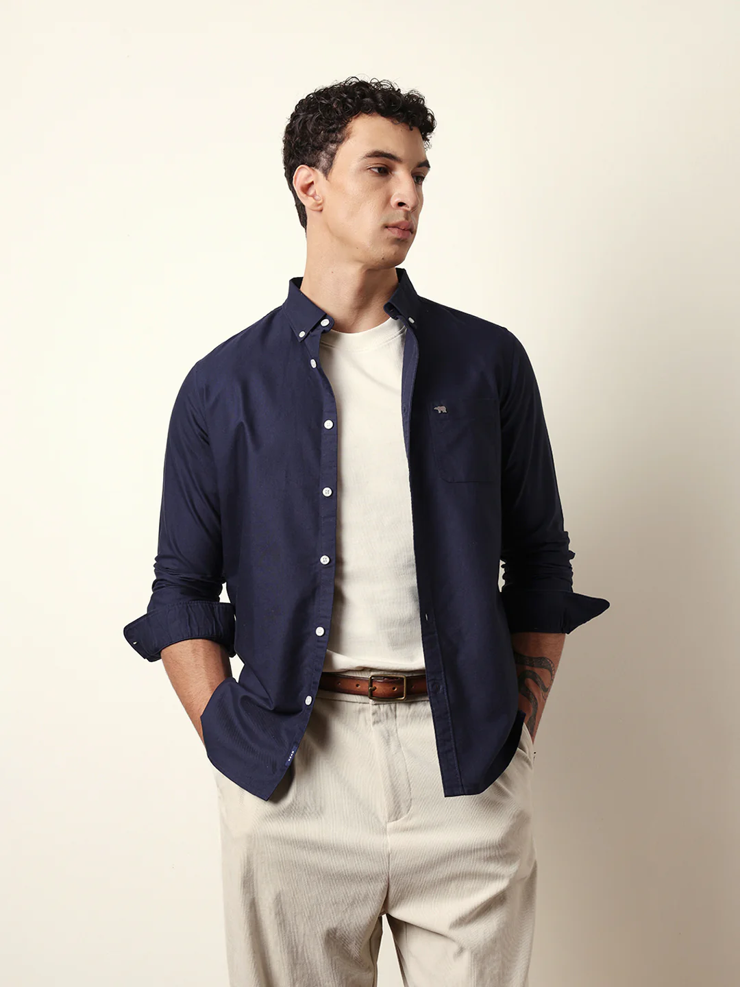 Men Modern Fit Casual Shirt - Image 3