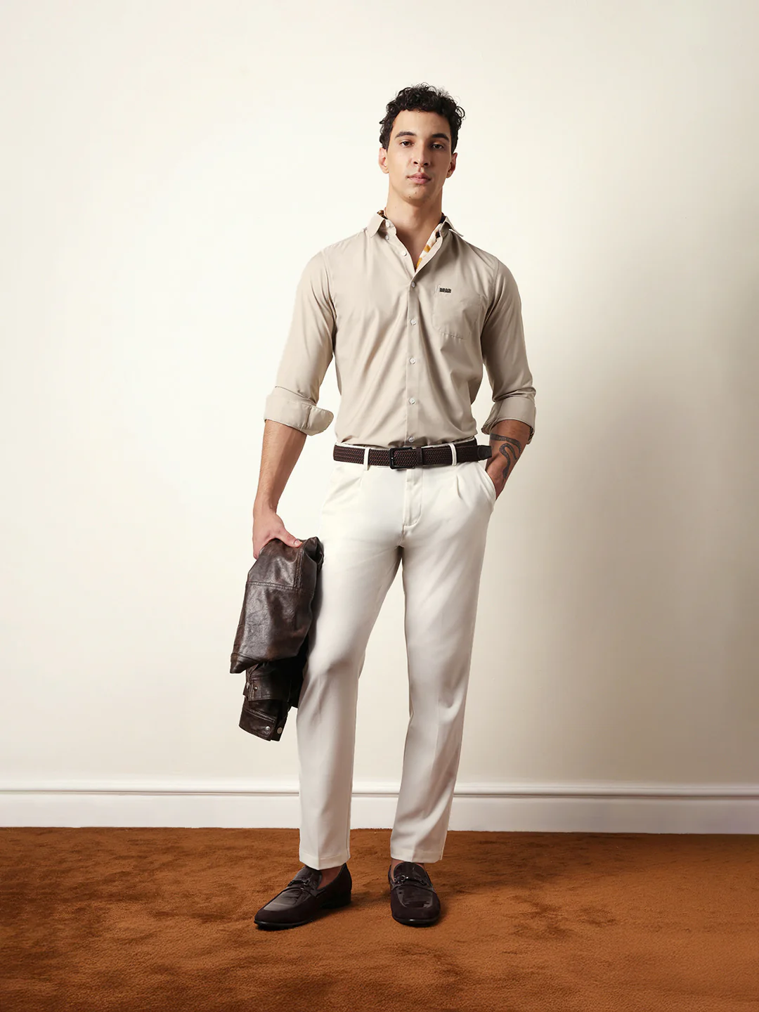 Men Modern Fit Casual Shirt - Image 2