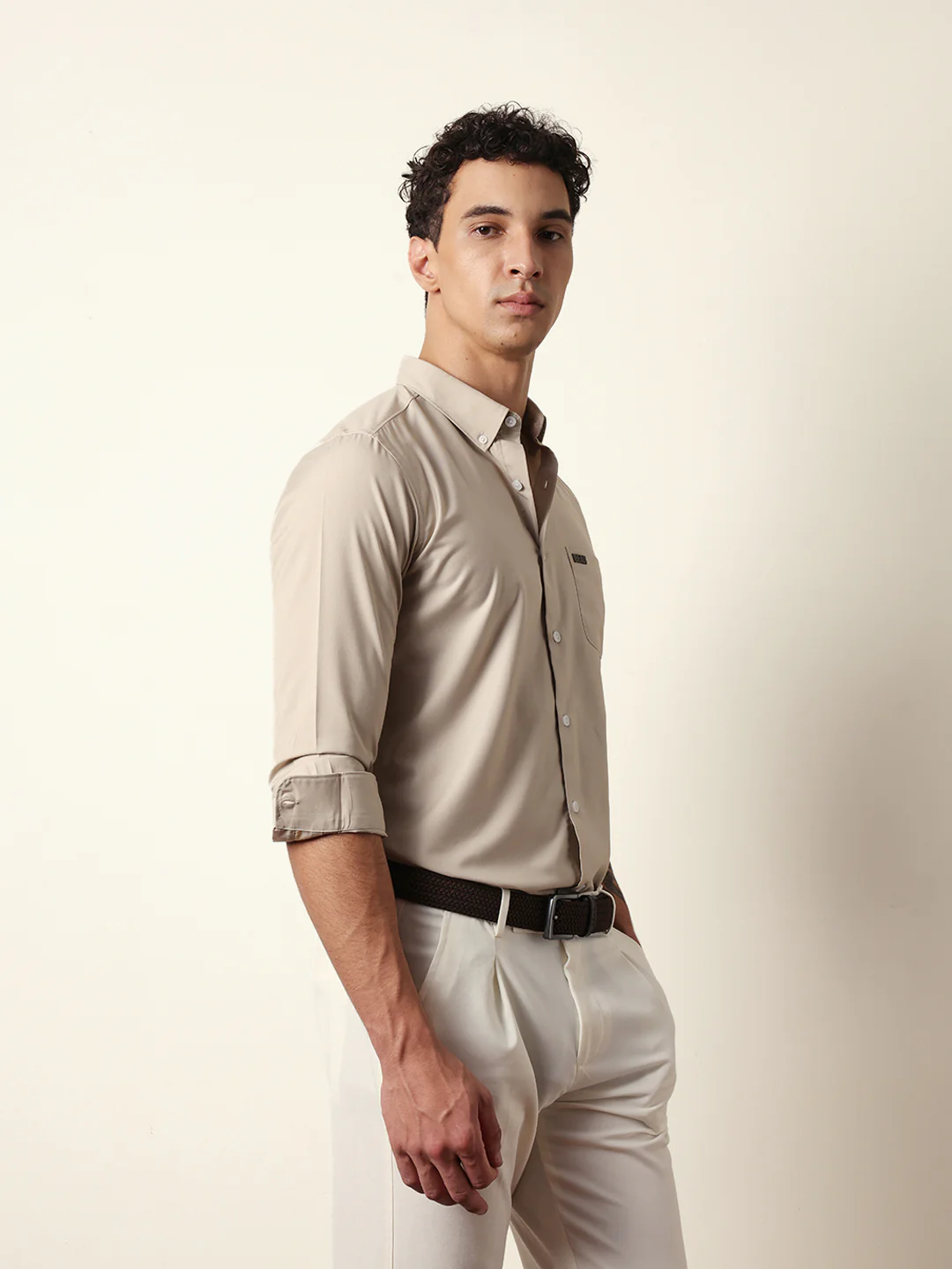 Men Modern Fit Casual Shirt - Image 5
