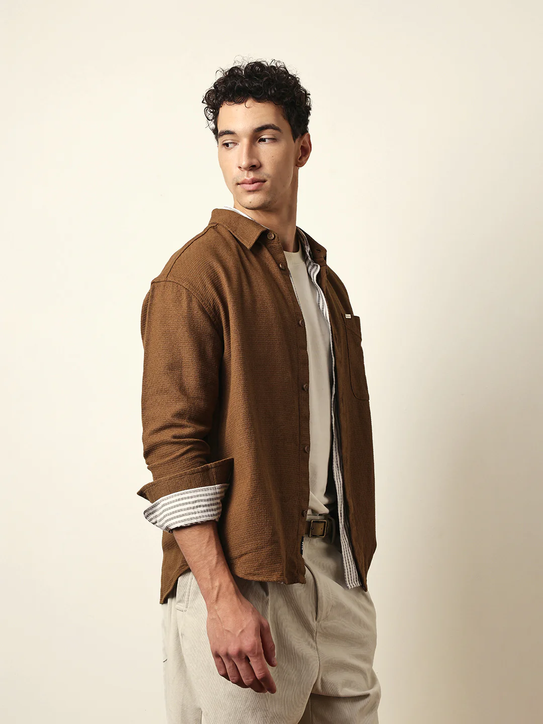 Men Modern Fit Casual Shirt - Image 5