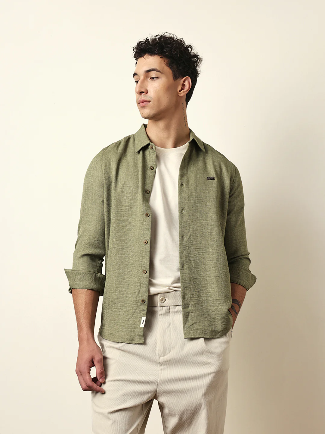 Men Modern Fit Casual Shirt - Image 4