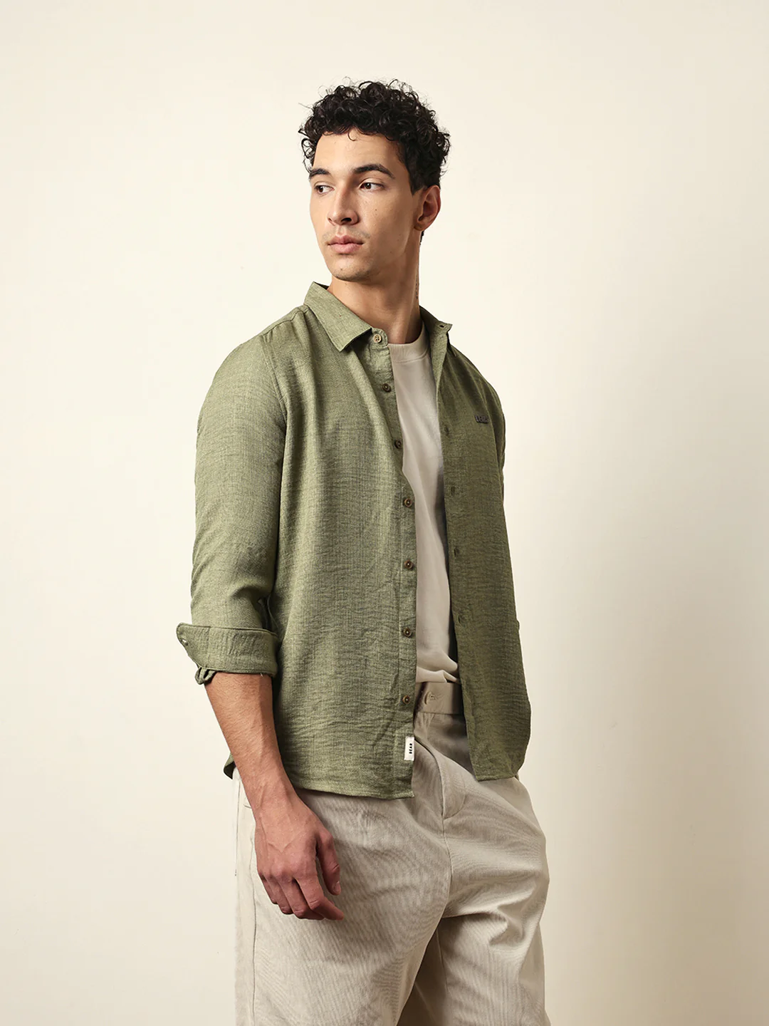 Men Modern Fit Casual Shirt - Image 5